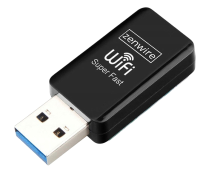 Karta sieciowa Zenwire Karta sieciowa Adapter WiFi USB 3.0 TOP-4608AC mini
